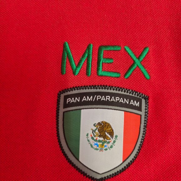 Toronto 2015 Pan Am Games Mens Red Polo Shirt 2XL - Picture 9 of 15